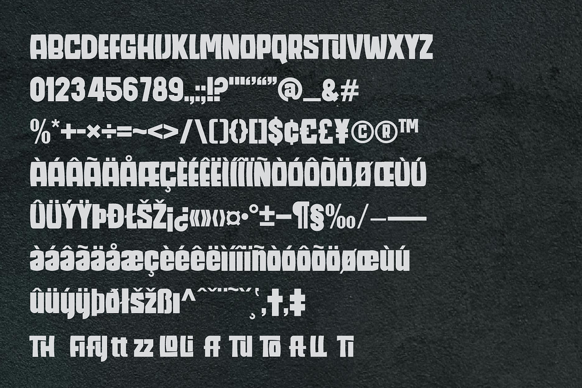 OVER THINKING, a Font by Rashdrawn