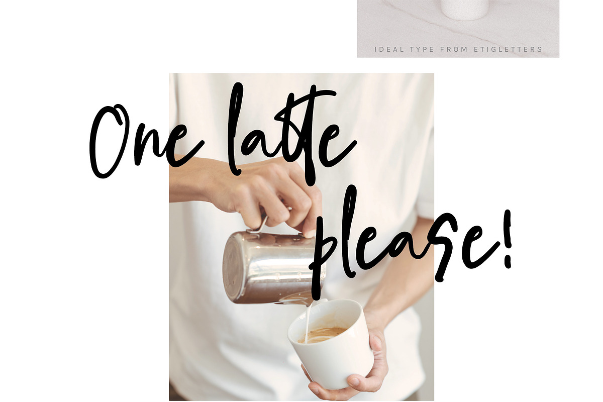 Ideal Type Casual Font preview 3