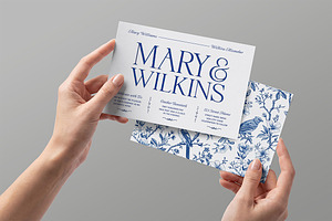 Wedding Invitation Mockup