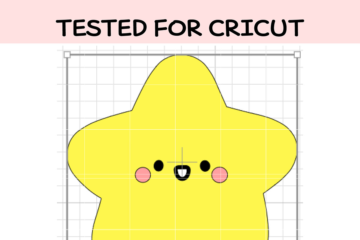 Baby Star SVG | Cute Kawaii Star, an Illustration by TheHitShop (Photo 3 of 9)