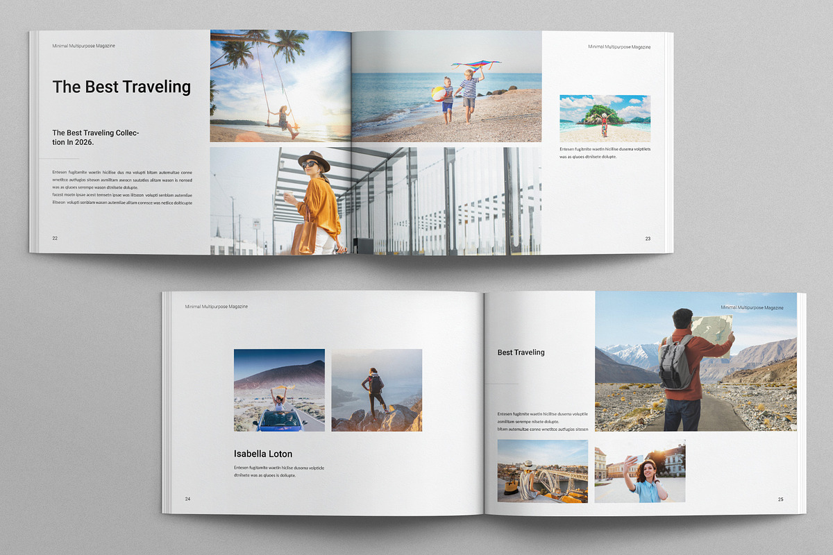 Multipurpose Magazine Landscape, a Magazine Template by E-Type (Photo 9 of 11)
