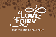 Love Fairy - Modern Display Font, a Sans Serif Font by PutraCetol Studio (Thumbnail 1 of 11)