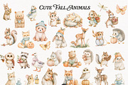 Fall Nursery Atelier Clipart Bundle, an Animal Illustration by PaintPixelCo (Thumbnail 2 of 16)
