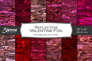 Reflective Valentine Foil Textures, a Texture Graphic by Skritch Studio (Thumbnail 2 of 6)