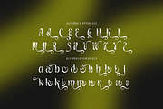 Amribail Groovy Retro Font, a Sans Serif Font by Cruzine (Thumbnail 6 of 9)