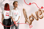 LOVEBOUND Hand Drawn Love Clipart, a Decorative Illustration by millering (Thumbnail 13 of 13)