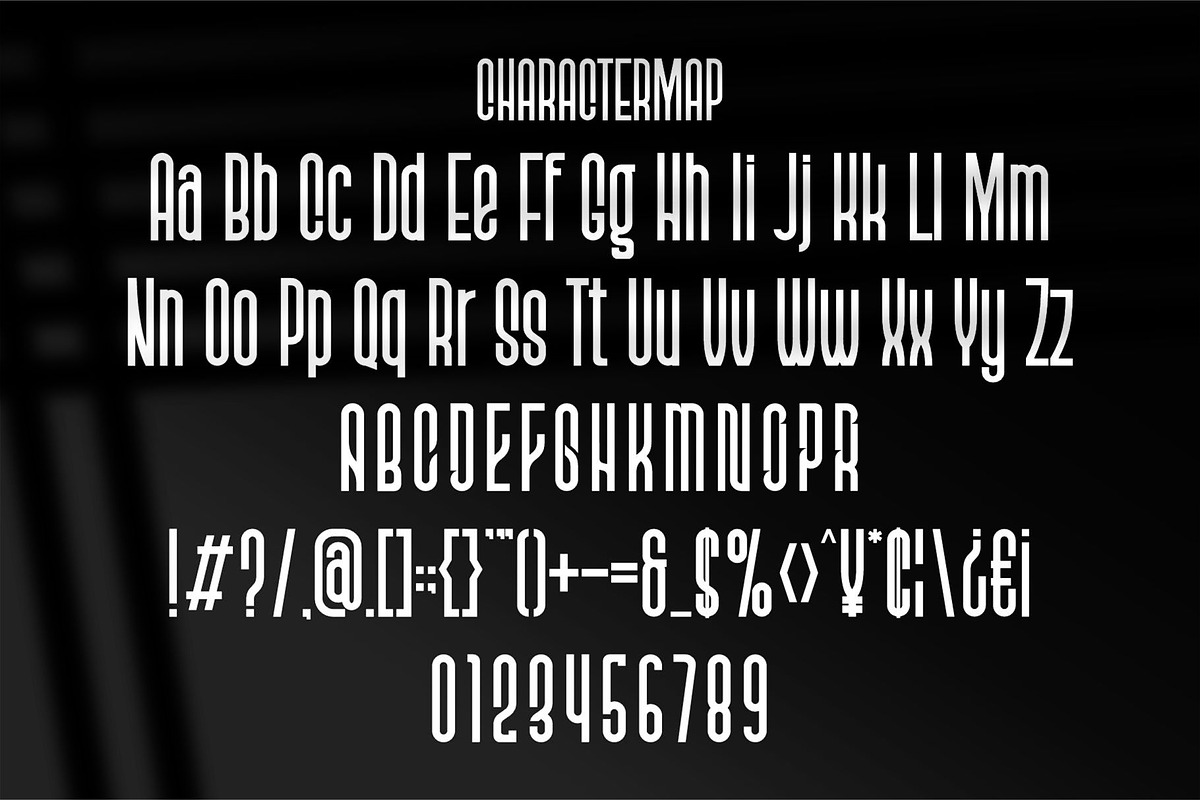 Bradome || Modern Tall Sans Serif, a Sans Serif Font by Ermedia Studio (Photo 3 of 10)