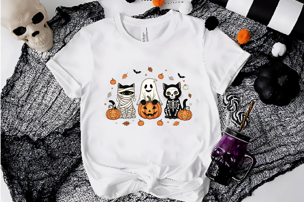 Funny Halloween Cat Png Spooky Cat, an Illustration by Dream Creation (Photo 4 of 5)