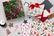 Watercolor  Christmas collection, an Illustration by martynmarin (Thumbnail 2 of 7)