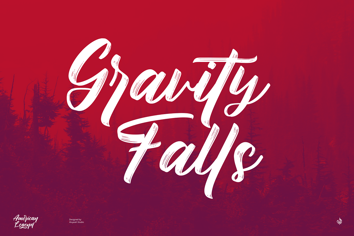 American Legend, a Script Font by Aluyeah Studio (Photo 6 of 14)