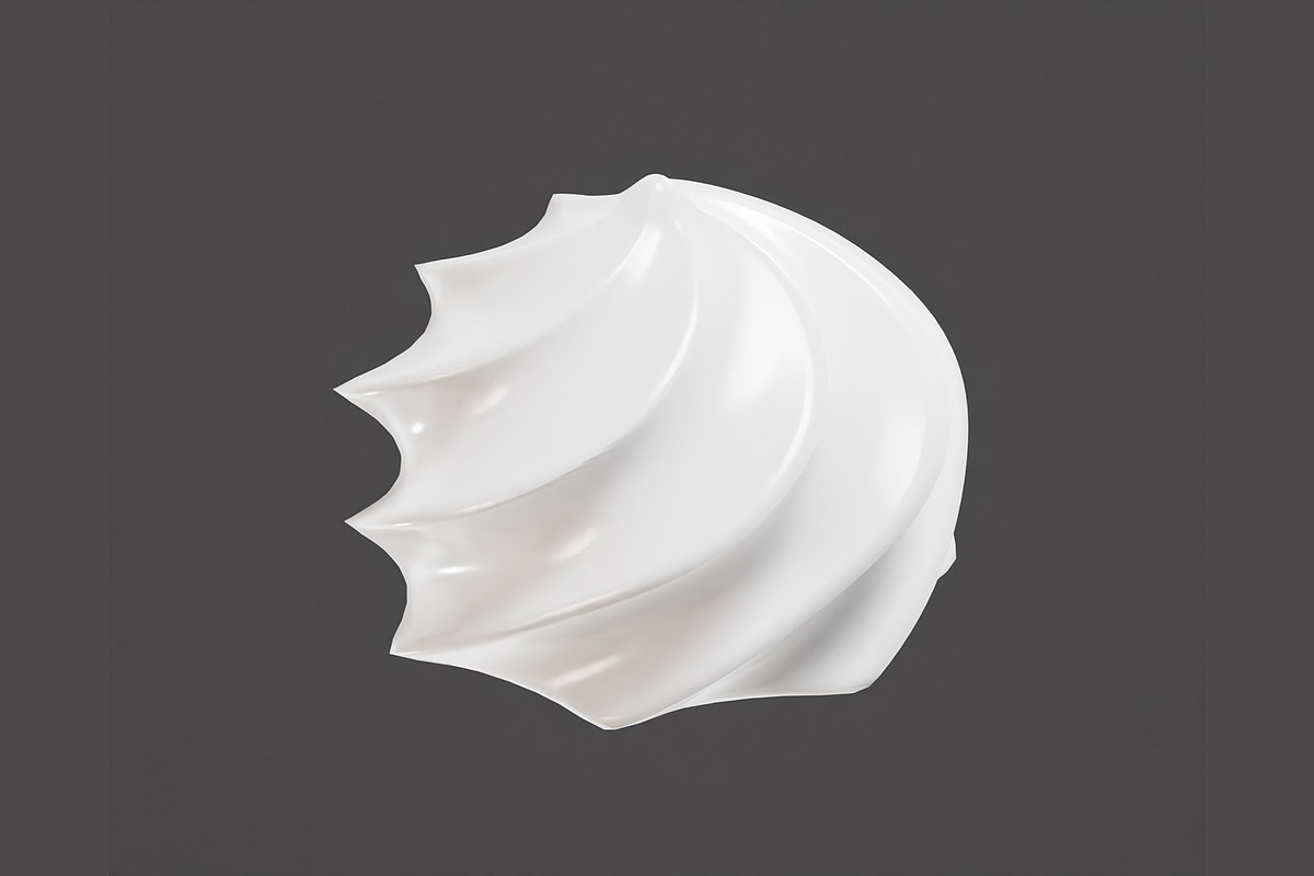 Cream swirl High quality 3d model, an Object 3D Model by fahad121 (Photo 3 of 6)
