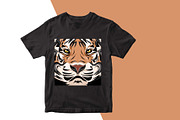 Premium Tiger Head, an Animal Illustration by bungamustia (Thumbnail 2 of 4)