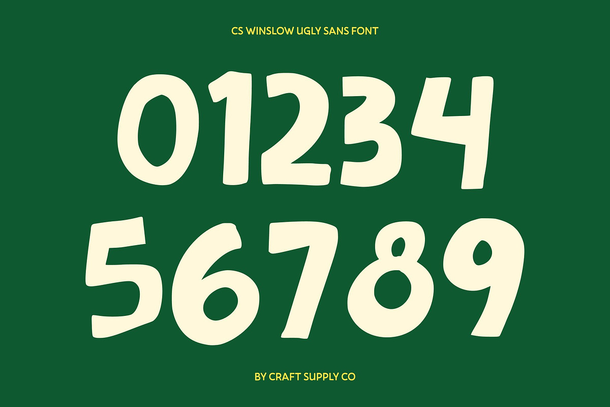 CS Winslow – Fun Font, a Handwritten Font by Craft Supply Co. (Photo 4 of 8)