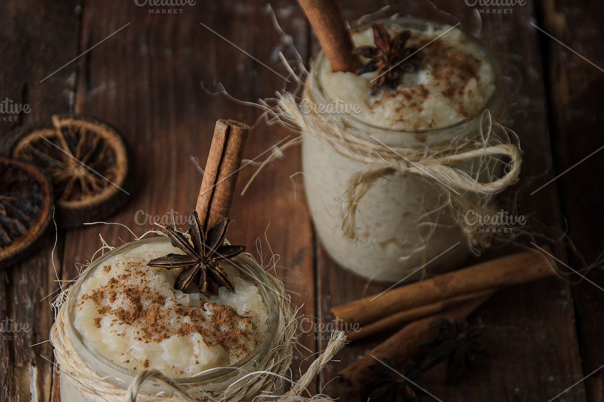 Rice pudding. Traditional Venezuelan, a Food & Drink Photo by Fotografa de Marcas (Photo 2 of 2)