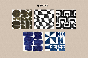 Groovy Abstract Hand-drawn Patterns