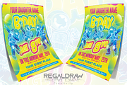 Birthday Flyer Template, a Flyer Template by regalDRAW (Thumbnail 2 of 4)
