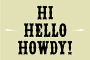 Antique Tuscan No. 6, a Slab Serif Font by Wood Type Revival (Thumbnail 4 of 4)