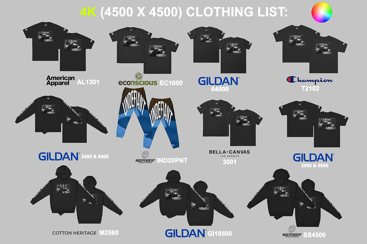 Clothing Mockup Whole Shop Bundle, a Shirt Mockup by Infinity Mockups (Photo 4 of 11)