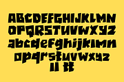 Nate Supe - Display Font, a Symbol Font by GFRcreative (Thumbnail 2 of 4)