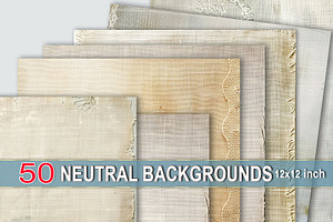 Linen & Paper Neutral Backgrounds