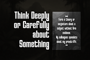 Reflect of Strictly Condensed, a Sans Serif Font by groens (Thumbnail 3 of 5)