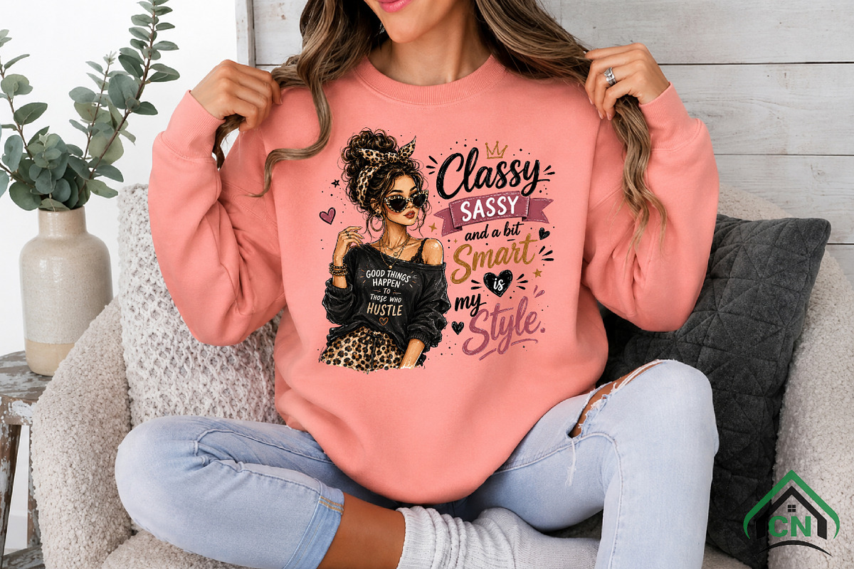 Classy Sassy and Smart PNG, a Seasonal Illustration by Craft Nest (Photo 2 of 6)