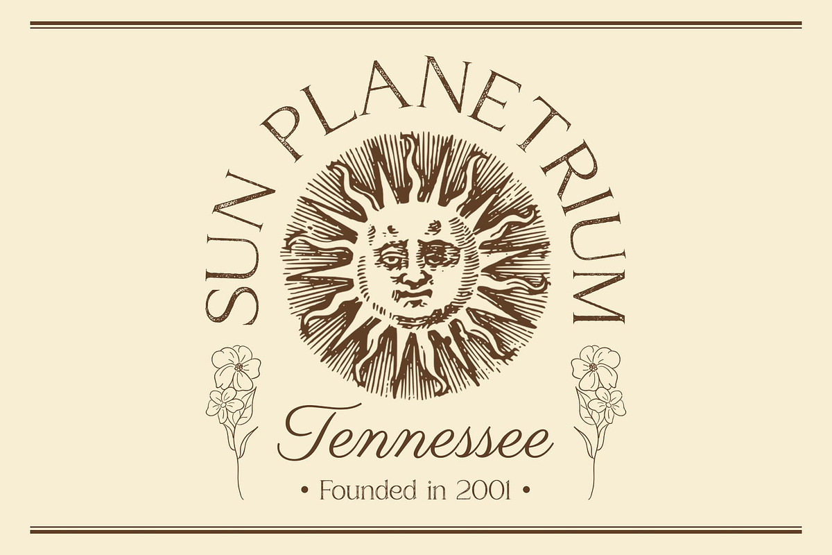 Amstir Stamp, a Serif Font by Craft Supply Co. (Photo 3 of 8)