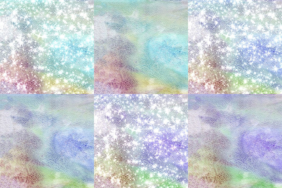 smooth and rough Watercolor Glitter, a Background Graphic by tchastudio (Photo 4 of 5)