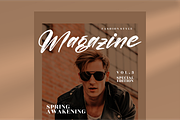Roughton Bogatha Modern Brush Font, a Script Font by Letterena Studios Script (Thumbnail 5 of 15)