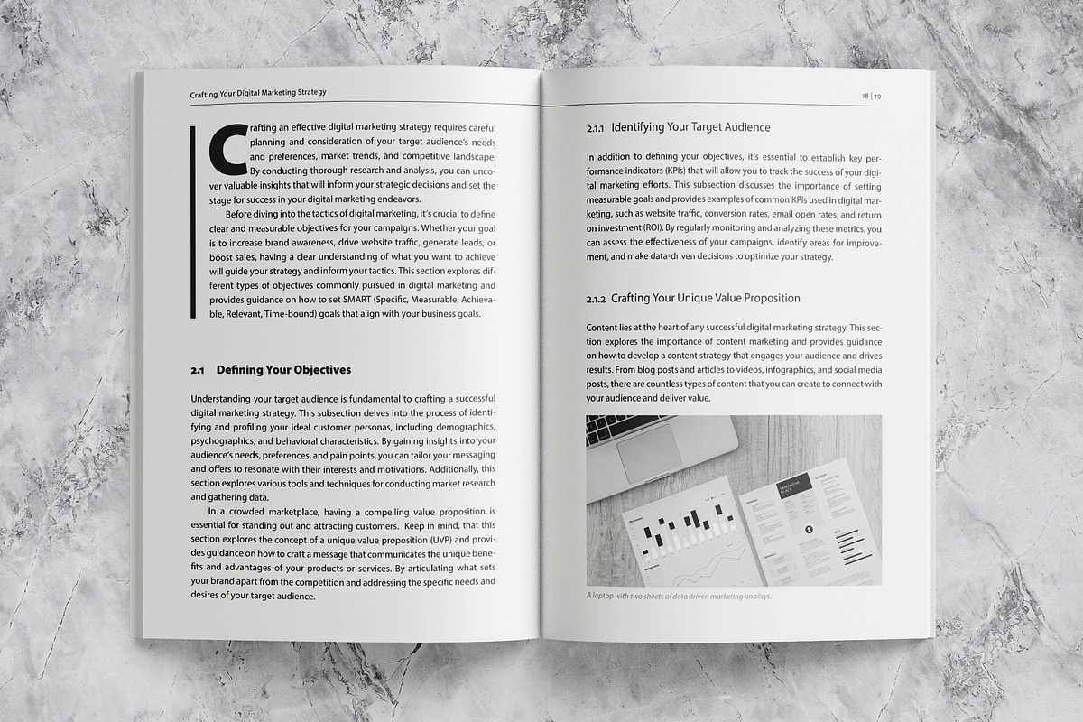 Plain Book Template, a Magazine Template by Template Temple (Photo 8 of 10)