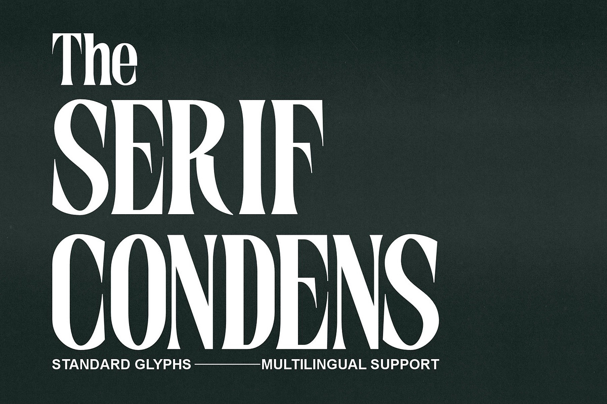 Dreince - Classic Condensed Serif, a Serif Font by Bentype Studio (Photo 6 of 7)