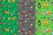 Forest patterns, a Pattern Graphic by merion_merion (Thumbnail 2 of 4)