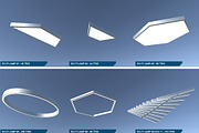 Sci-Fi Lamps Set 1, a Furniture 3D Model by 3DCaster (Thumbnail 5 of 6)