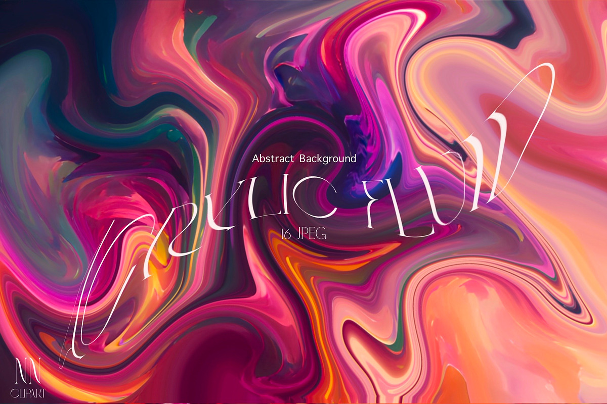 Liquid Gradients - Abstract Art, a Templates & Theme by NNclipart (Photo 1 of 4)