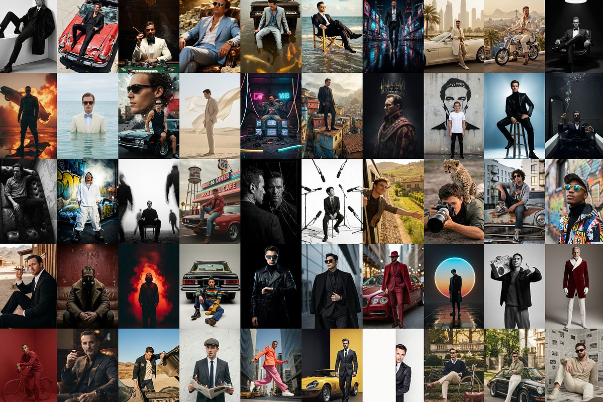 150 Men Fashion Editorial Prompts, a Person Photo by Selenique Studio (Photo 6 of 8)