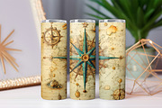 Antique Maritime Chronicles, a Background Graphic by Curve Design (Thumbnail 6 of 8)