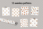 Boho Toys Nursery clipart collection, an Animal Illustration by Leysan Shayak (Thumbnail 7 of 12)