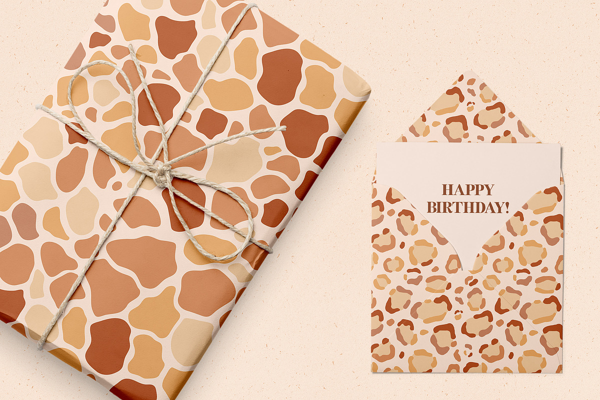 Animal Print - Golden Palette, a Pattern Graphic by Megs Lang (Photo 6 of 10)