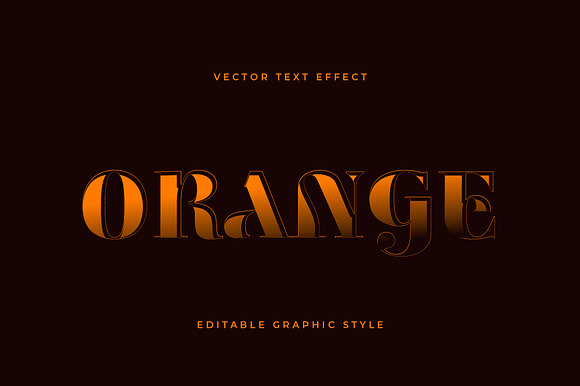 Elegant Gradient Stencil Text Effect preview 4