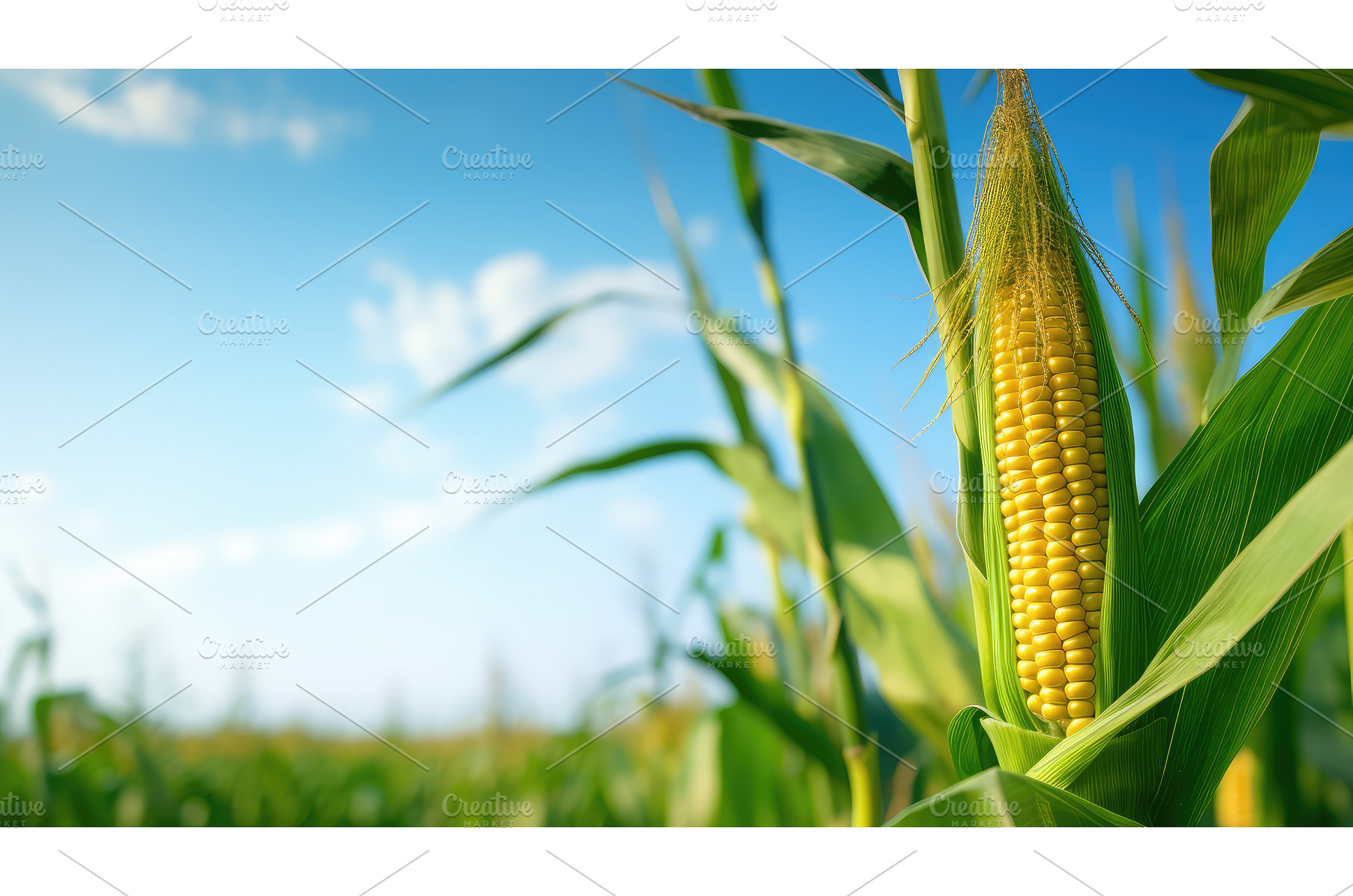 agriculture corn stock ai generated, an Industrial Photo by pikepicture