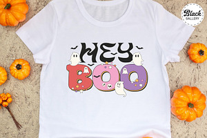 Boo Halloween PNG EPS Sublimation