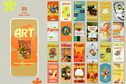 Perfect Taste Social Media Kit, a Social Media Template by Cat In Colour (Thumbnail 4 of 8)