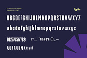 Ragiffen Modern Futuristic Sans Seri, a Sans Serif Font by Perfectype (Thumbnail 6 of 6)