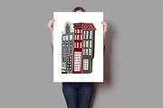 Amsterdam Houses, an Object Graphic by Mii Lab (Thumbnail 6 of 7)