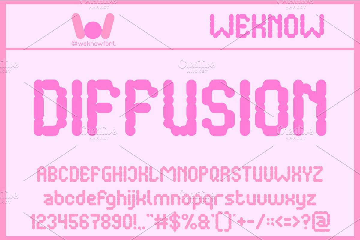 Battery font, a Font by weknow (Photo 3 of 5)
