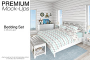 Bed Linens Bundle - 30 Mockups, an Apparel Mockup by mock-ups (Thumbnail 25 of 35)