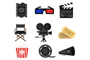 Movie Night Icons, an Illustration by Milota (Thumbnail 3 of 3)