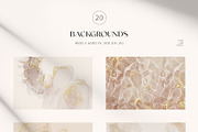 NUDE alcohol ink backgrounds, a Background Graphic by Yuliia Lashevska (Thumbnail 8 of 15)