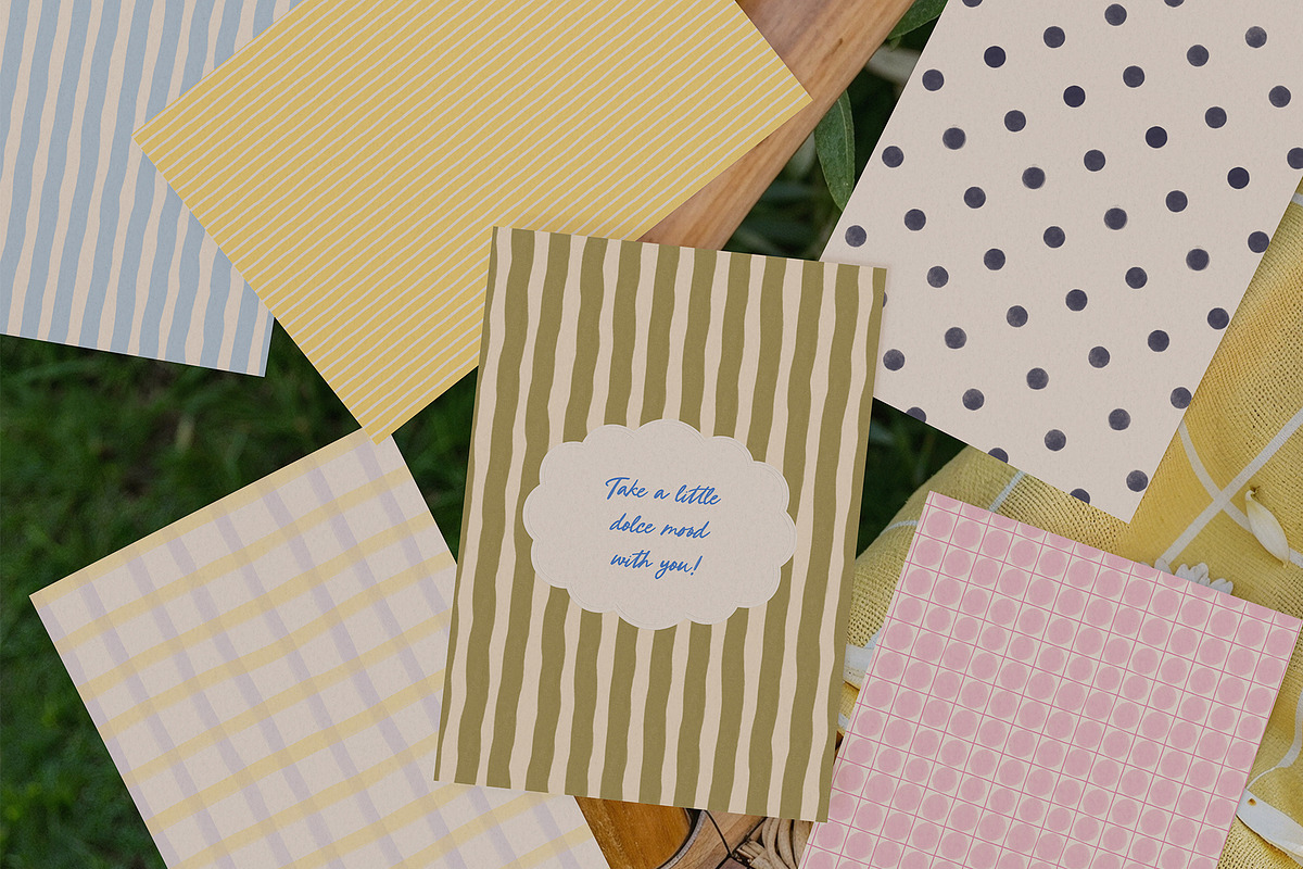 Dolce Picnic Summer Backgrounds, a Background Graphic by lerinartstudio (Photo 11 of 11)