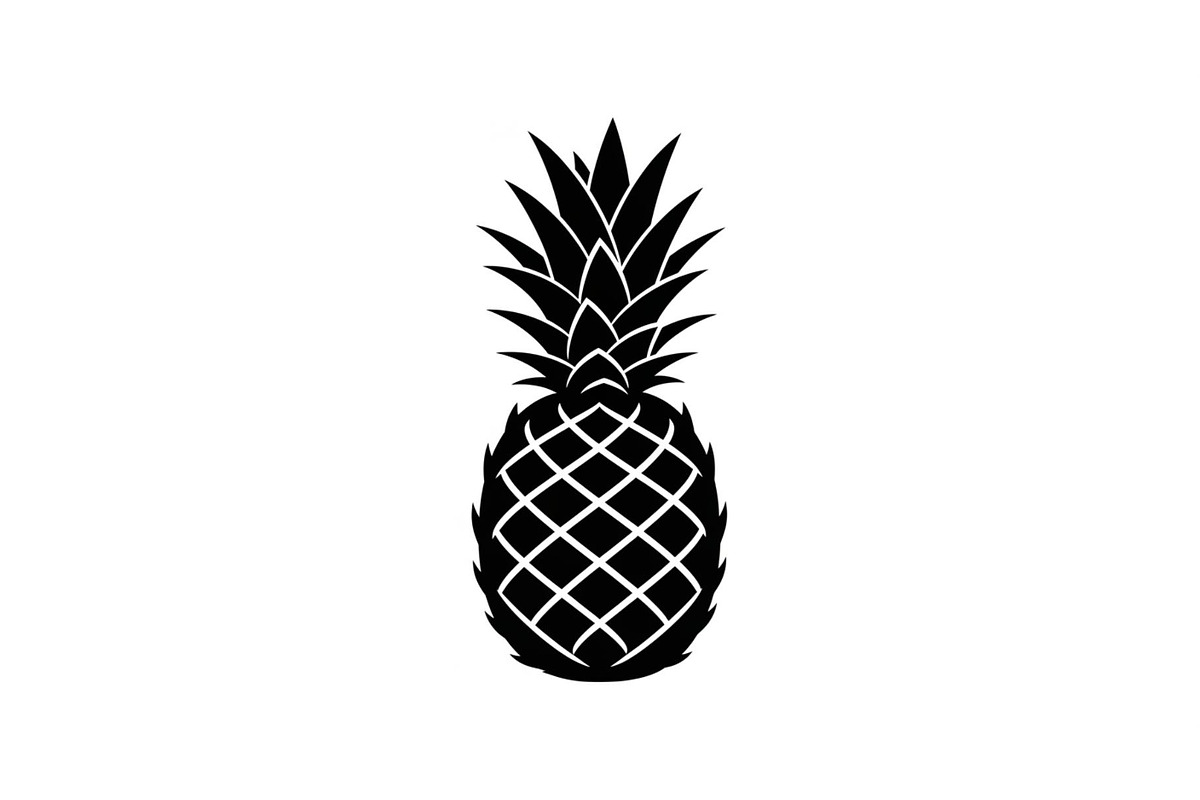 Pineapple Silhouette Vector Bundle, an Illustration by jahid234 (Photo 7 of 51)